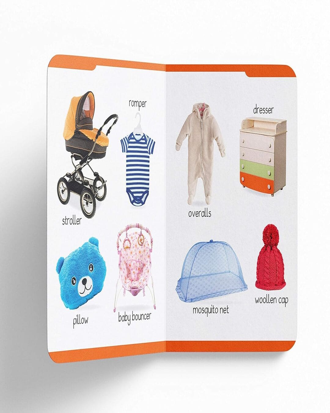 Early Learning Padded Book of Baby Objects by Wonder House Books [Board book] - versoz.com