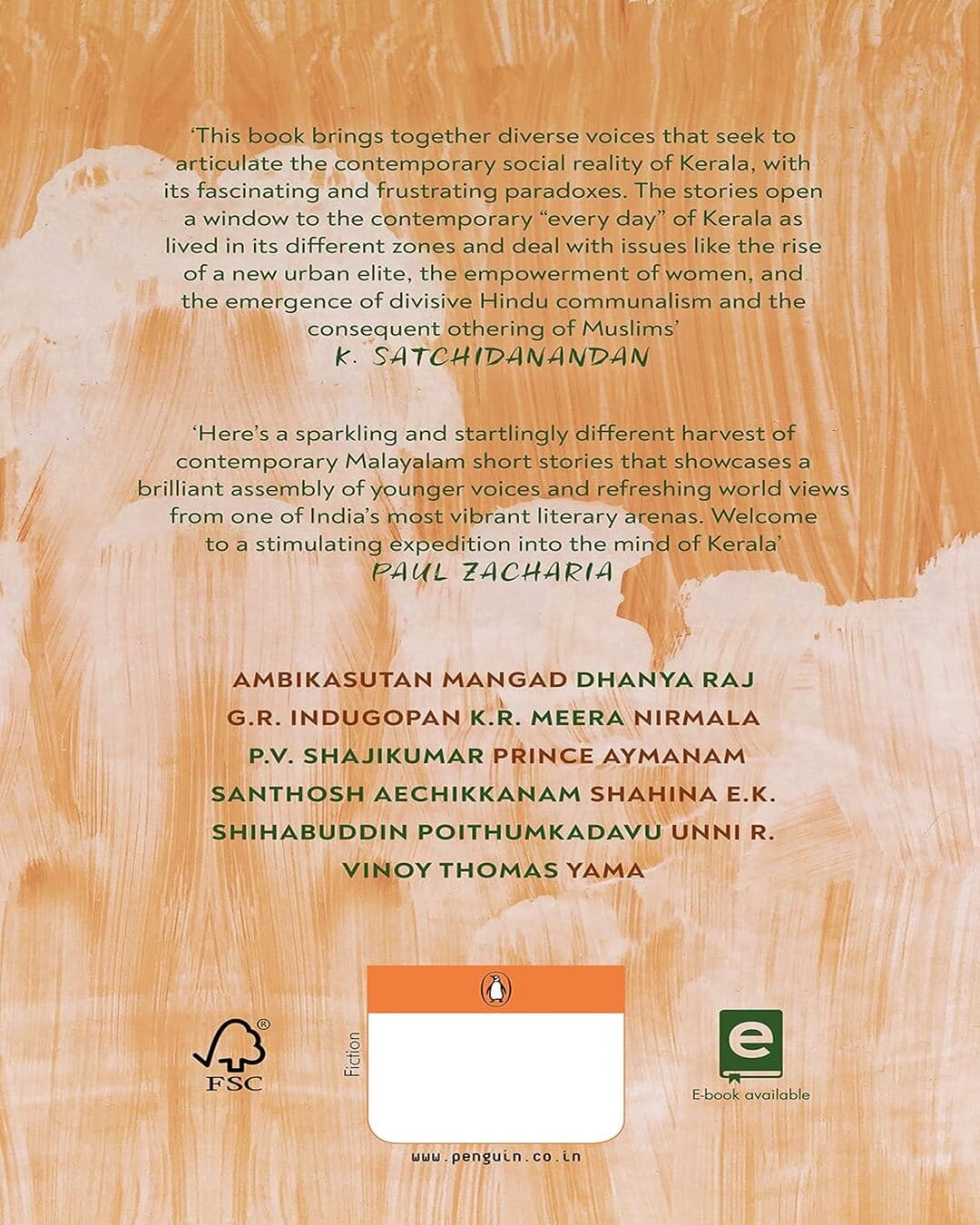Feeling Kerala: An Anthology of Contemporary Malayalam Stories [Hardcover] - versoz.com