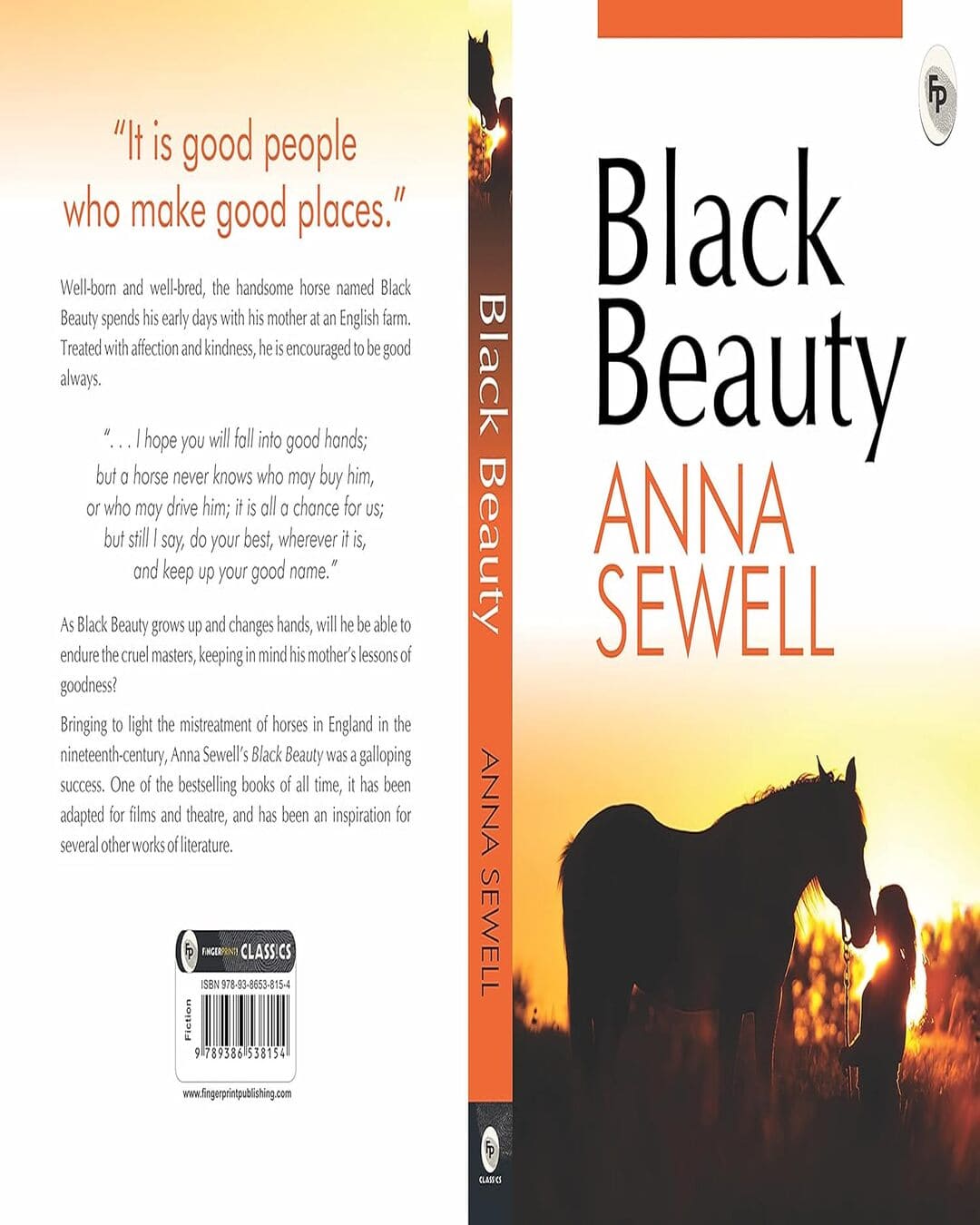 Black Beauty by Anna Sewell [Paperback] - versoz.com