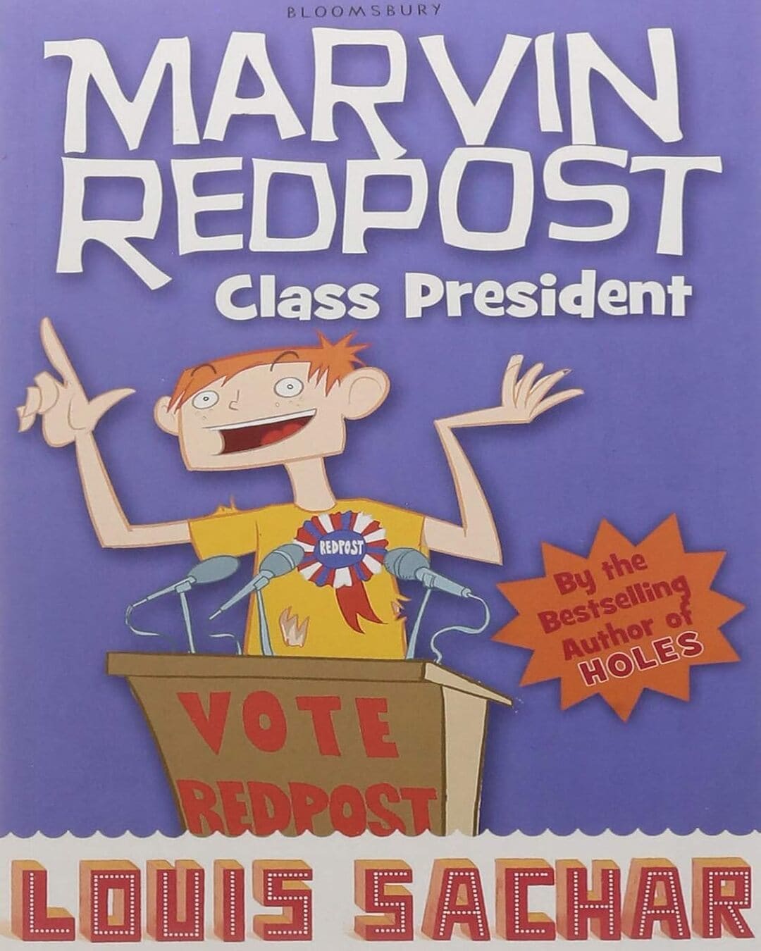Marvin Redpost: Class President by Louis Sachar [Paperback] - versoz.com