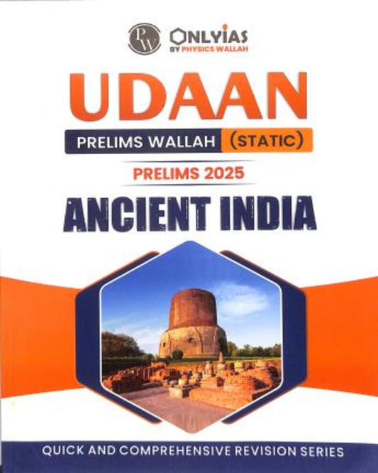 Udaan Prelims Wallah (Static) Prelims 2025 : Ancient India - versoz.com