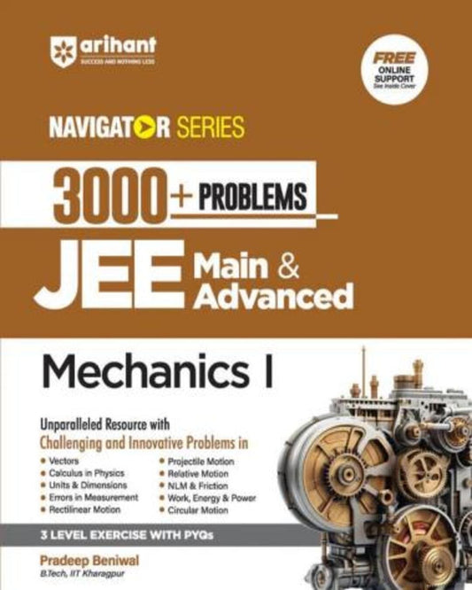Navigator Series 3000 + Problems JEE Main & Advanced Mechanics 1 - versoz.com
