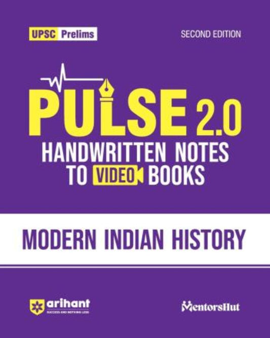 Pulse 2.0 Handwritten Notes To Video Books Modern Indian History - versoz.com