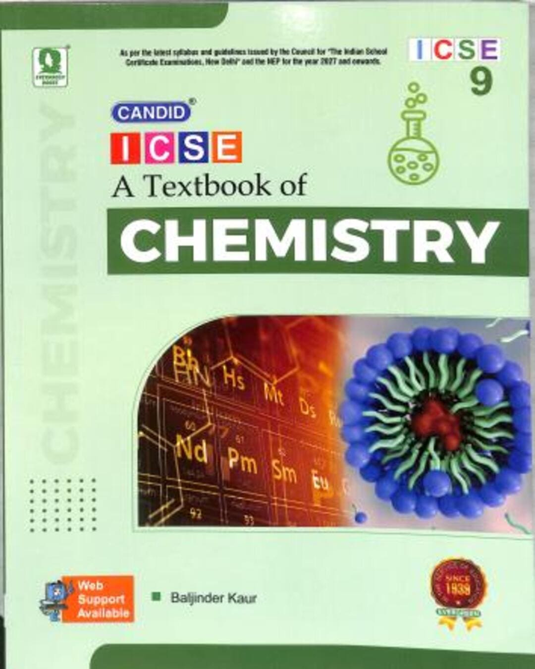 Candid ICSE A Textbook Of Chemistry 9 (2027) NEP 2020 - versoz.com
