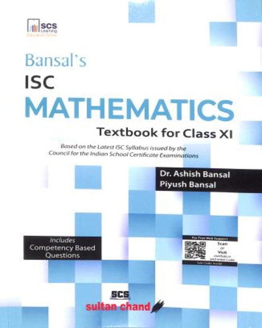 Bansal's ISC Mathematics : A Textbook For Class 11 (For 2027 Examination) 2025 Edition - versoz.com