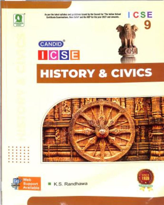Candid ICSE History & Civics 9 (2027) - versoz.com
