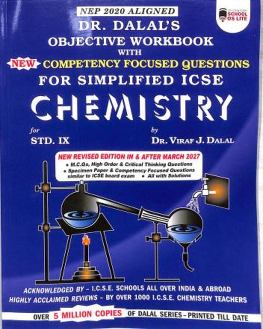 Objective Workbook For Simplified ICSE Chemistry Class 9 (2027) NEP 2020 - versoz.com