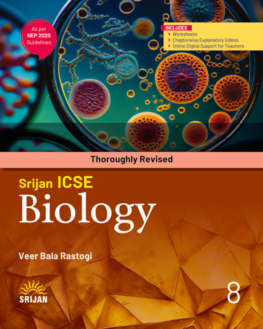 Srijan ICSE Biology 8 NEP 2020 - Latest Edition