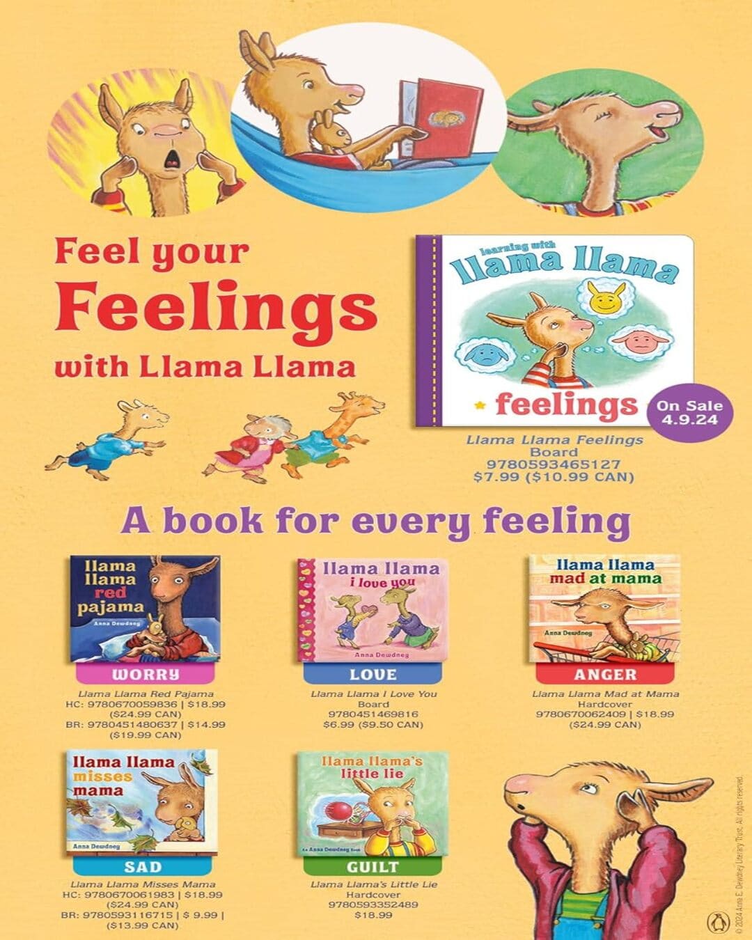 Llama Llama Feelings [Board Book] - versoz.com